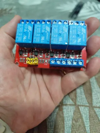 Módulo Relé 4 Canales 5V