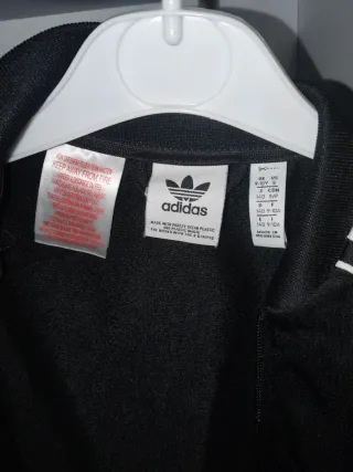 Chaqueta Adidas Niño Negra