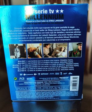 Serie Millennium Blu-ray Completa