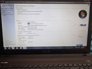 Portatil + cargador ASUS