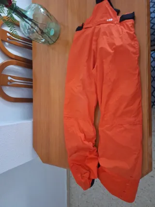 Pantalón esquí niño 14 años naranja