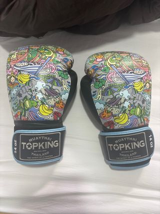Guantes Top King Muay Thai 14 oz