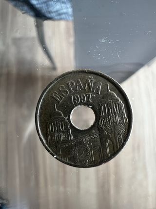 Moneda 25 Pesetas Melilla 1497-1997