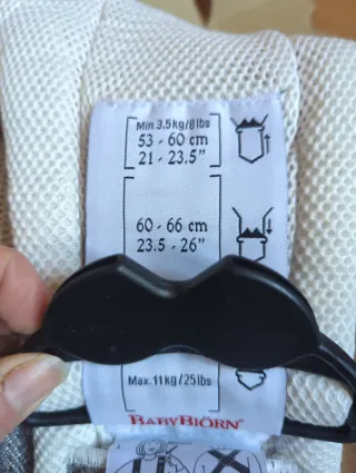 Mochila Porta Bebé Baby Björn Original