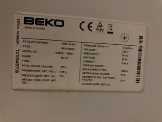 Nevera combi Beko 330L