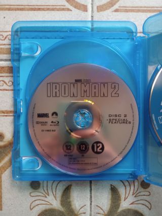 Iron Man 2 y 3 Blu-ray + DVD