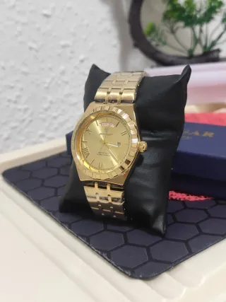 Reloj Pobedagar Dorado Hombre