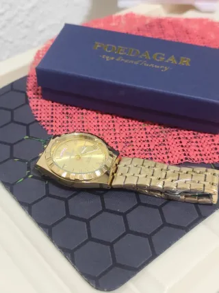 Reloj Pobedagar Dorado Hombre