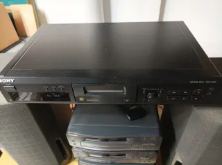 Minidisc Sony MDS-JE330 Negro