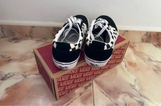 Zapatillas Vans Old Skool Checkerboard Negras