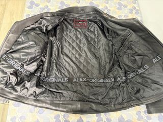 Chaqueta de cuero motera Alex