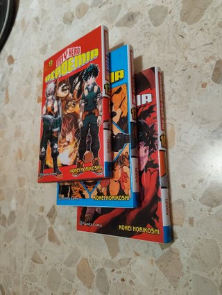 Tomos manga My hero academia (Boku no hero)
