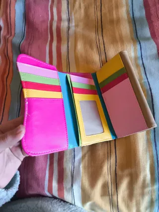 Cartera monedero diseño ciudades Londres NY