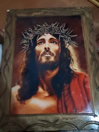 Quadro Gesù con corona di spine