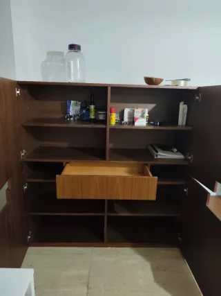 Conjunto Mueble Comedor 4 Piezas Madera