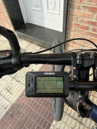 Bicicleta Eléctrica Azul