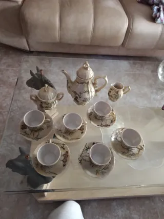 Juego de té porcelana