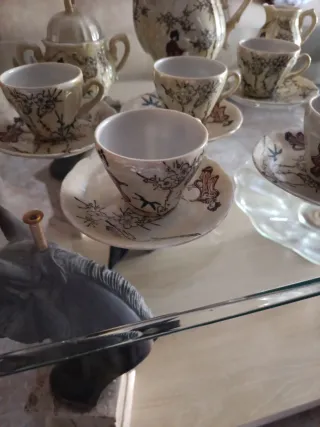 Juego de té porcelana