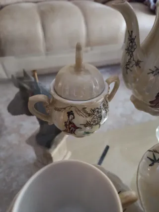 Juego de té porcelana