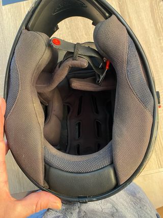 Casco Moto Suomy Negro y Verde