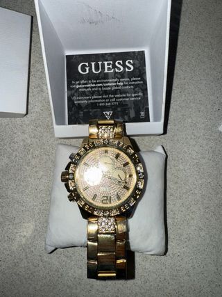 Reloj Guess Dorado Hombre Nuevo