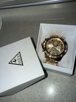 Reloj Guess Dorado Hombre Nuevo