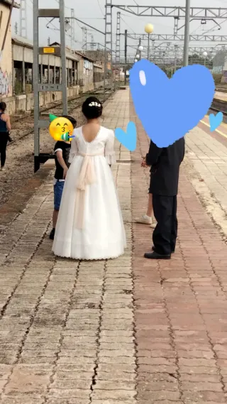 Vestido de comunión altura 146.