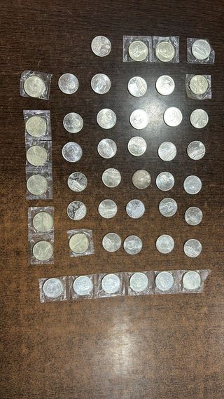 43 Monedas de 2000 Pesetas