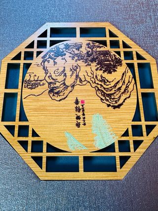 Servizio da tè cinese completo di valigetta