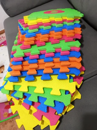 Suelo puzzle números y letras 20 piezas