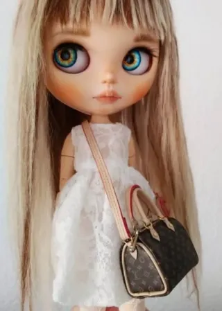 Bolso miniatura para muñeca Blythe, Barbie, Monste