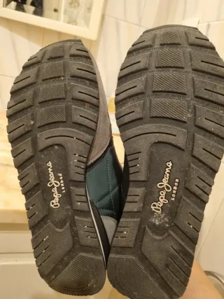 Zapatillas Pepe Jeans grises y verdes