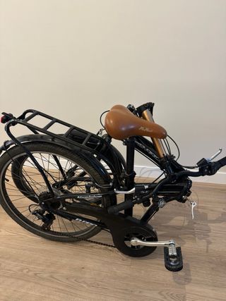 Bicicleta Plegable B-Pro PS50 Negra