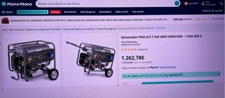 Generador Gasolina 7kW Karcher