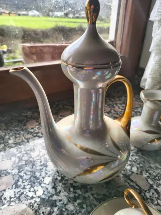 Juego de café 10 servicios porcelana