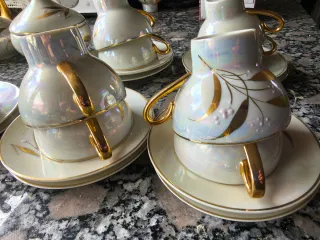 Juego de café 10 servicios porcelana