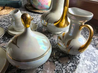 Juego de café 10 servicios porcelana