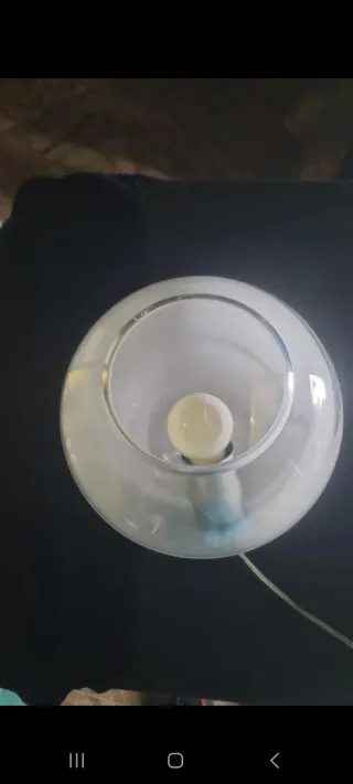 Lámpara de cristal esférica