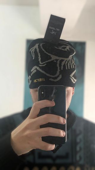 Gorro Arc'teryx Bird Head Toque Negro/Gris