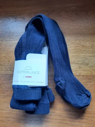 Leotardos azul marino Cotton Juice