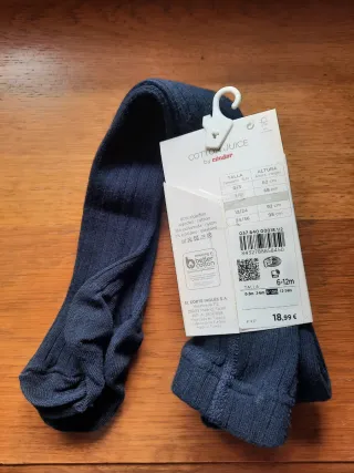 Leotardos azul marino Cotton Juice