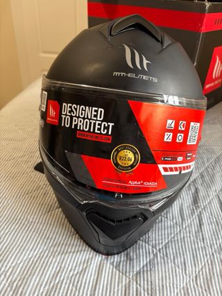 Casco Modular MT Genesis Negro Mate