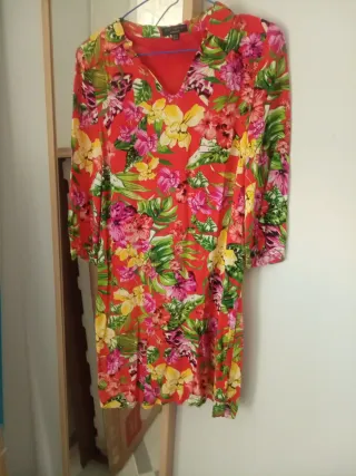 Vestido estampado floral