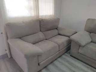 Divani 3 e 2 posti beige