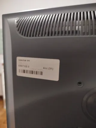 Monitor LG Flatron L1715S Blanco