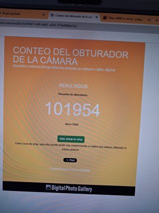 Nikon D800 Full Frame + Objetivo