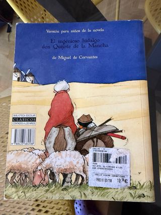 El Quijote contado para niños