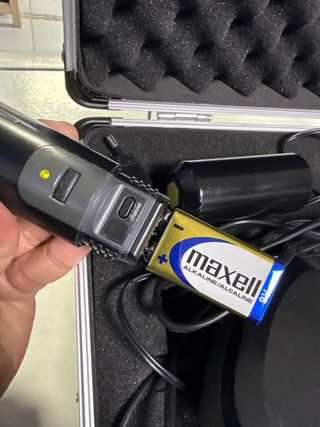 Micrófono Shure PG58 Inalámbrico Negro/Plata