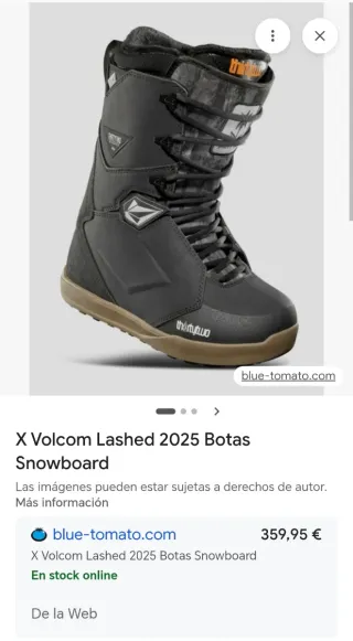 Botas Snowboard Volcom Chica NUEVAS Envío GRATIS