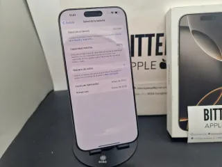 IPHONE 16 PRO MAX 256GB NATURAL TITANIUM CON GARANZIA